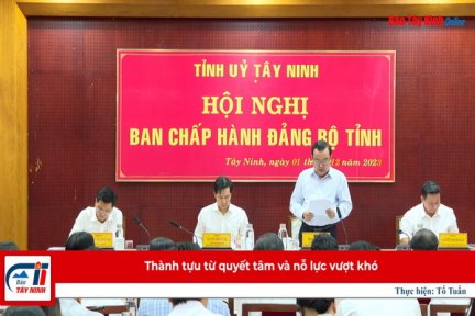 “Thành tựu từ quyết tâm và nỗ lực vượt khó”