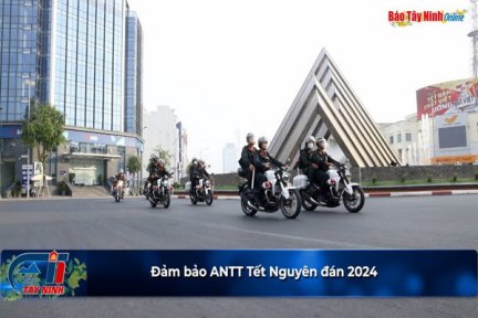 Đảm bảo ANTT Tết Nguyên đán 2024