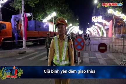 Giữ bình yên đêm giao thừa