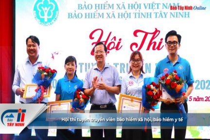 Hội thi tuyên truyền viên bảo hiểm xã hội, bảo hiểm y tế