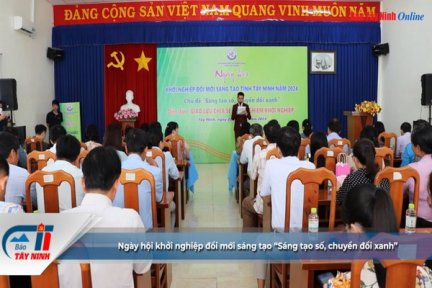 Ngày hội khởi nghiệp đổi mới sáng tạo “Sáng tạo số, chuyển đổi xanh”