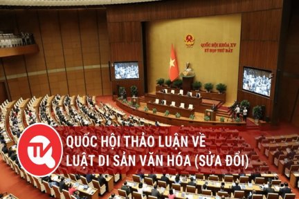 [Trực tiếp] Quốc hội thảo luận về Luật Di sản văn hóa (sửa đổi)