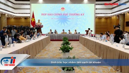 Sinh trắc học nhằm làm sạch tài khoản