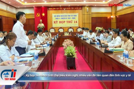 Kỳ họp 14 HĐND tỉnh: Đại biểu kiến nghị nhiều vấn đề liên quan đến lĩnh vực y tế