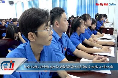 Tuyên truyền, phổ biến, giáo dục pháp luật cần có kỹ năng và nghiệp vụ vững chắc