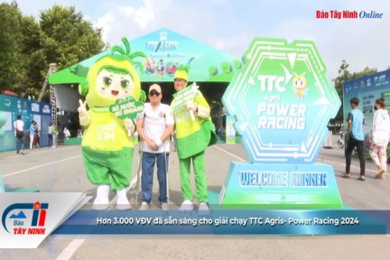 Hơn 3.000 VĐV đã sẵn sàng cho giải chạy TTC Agris- Power Racing 2024