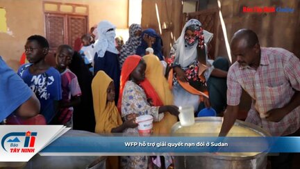 WFP hỗ trợ giải quyết nạn đói ở Sudan