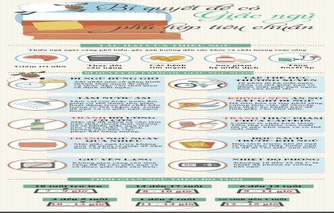Bí quyết để có giấc ngủ ngon