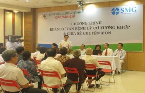 BVĐK tư nhân Cao Văn Chí: Tổ chức hội thảo chuyên đề bệnh lý cơ xương khớp