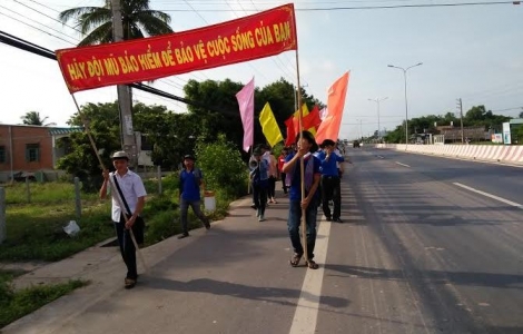 Ngày hội “Thanh niên với văn hóa giao thông” huyện Trảng Bàng