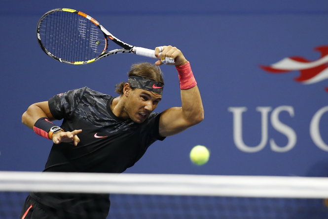 Nadal lại có một giải Grand Slam thất vọng. Ảnh: Reuters