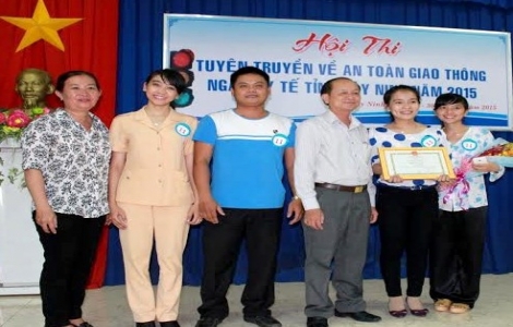 Nhiều nơi tổ chức hội thi tuyên truyền về an toàn giao thông