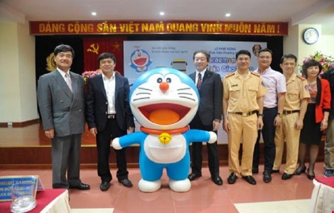 Công bố kết quả cuộc thi “Doraemon với An toàn giao thông”