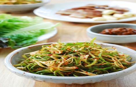 Salad hành lá tươi ngon