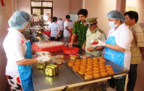 Thành lập 6 đoàn kiểm tra liên ngành an toàn thực phẩm Tết Trung thu 2016