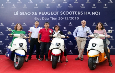 Xe tay ga Peugeot Django 125 đã đến tay khách hàng