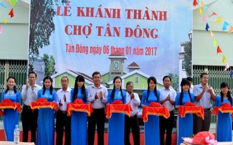 Khánh thành Chợ Tân Đông