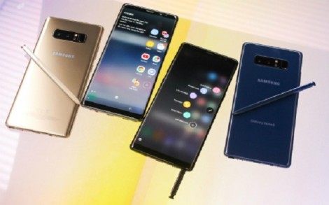 Lượng đặt hàng Galaxy Note 8 ở VN tăng vọt