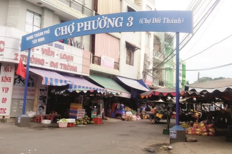 Chỉ đạo thanh tra toàn diện về việc quản lý, sử dụng đất chợ phường 3