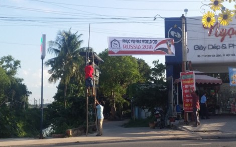 Nhiều quán cà phê chuẩn bị phục vụ mùa World Cup