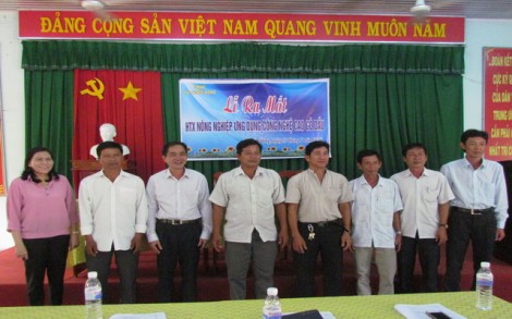 Ra mắt HTX nông nghiệp ứng dụng công nghệ cao Gò Dầu