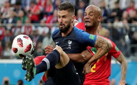 Pháp 1-0 Bỉ: Les Bleus giành vé vào chung kết