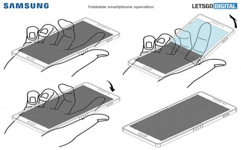 Cơ chế hoạt động đặc biệt của điện thoại gập đôi Galaxy X