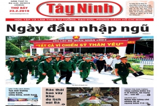 Điểm báo in Tây Ninh ngày 23.02.2019