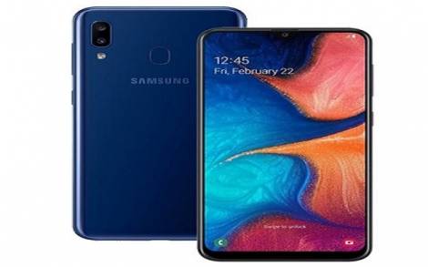 Galaxy A20 - smartphone rẻ nhất của Samsung có sạc nhanh