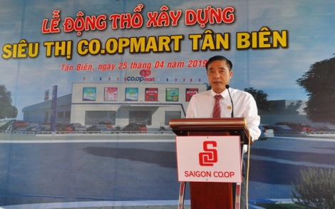 Co.opmart khởi công xây dựng siêu thị tại Tân Biên