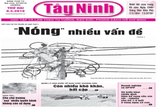 Điểm báo in Tây Ninh ngày 06.05.2019