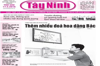 Điểm báo in Tây Ninh ngày 17.05.2019