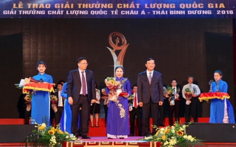 3 doanh nghiệp Tây Ninh nhận giải thưởng Chất lượng quốc gia 2018