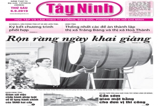 Điểm báo in Tây Ninh ngày 06.09.2019