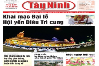 Điểm báo in Tây Ninh ngày 14.09.2019