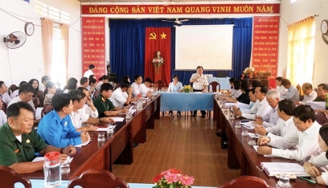 Xã Thạnh Tân đạt 19/19 tiêu chí xã nông thôn mới