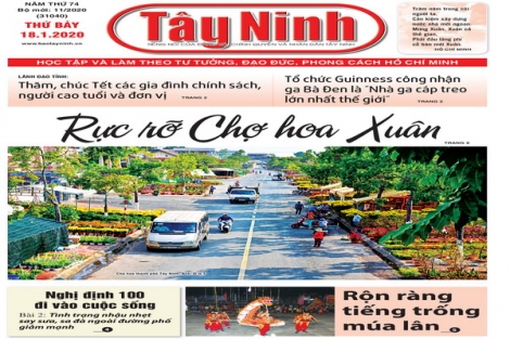 Điểm báo in Tây Ninh ngày 18.01.2020