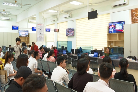 Trung tâm Hành chính công tỉnh trong ngày làm việc đầu năm