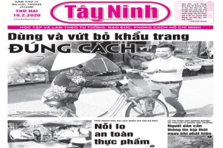 Điểm báo in Tây Ninh ngày 10.02.2020