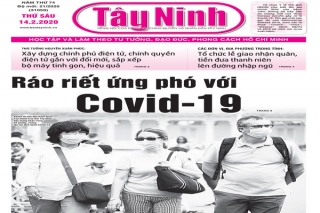 Điểm báo in Tây Ninh ngày 14.02.2020