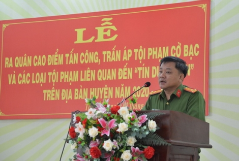 Tân Châu: Ra quân tấn công, trấn áp tội phạm cờ bạc và các loại tội phạm liên quan đến “tín dụng đen”