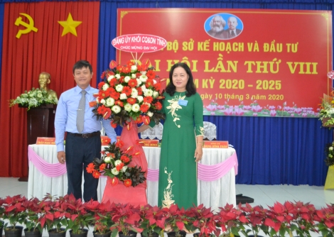 Đại hội Chi bộ Sở KH&ĐT lần thứ VIII nhiệm kỳ 2020-2025