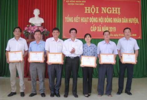 HĐND huyện Tân Biên tổng kết hoạt động năm 2019