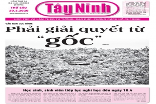 Điểm báo in Tây Ninh ngày 20.3.2020