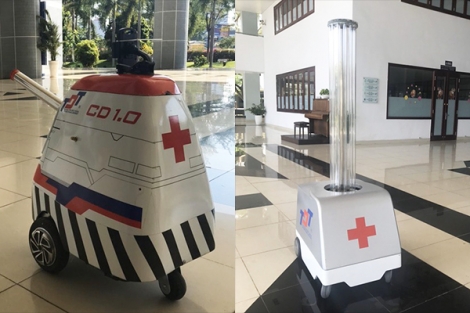 “Đội quân” robot Made in Vietnam tham gia chống dịch Covid-19