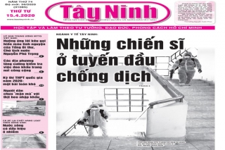 Điểm báo in Tây Ninh ngày 15.4.2020