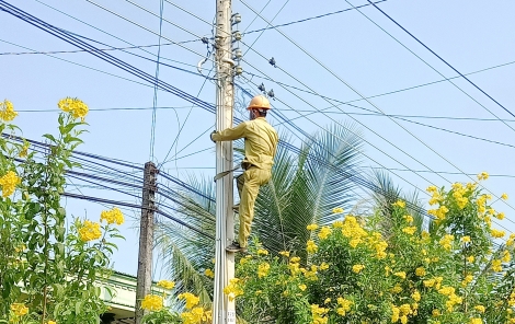 Xã Bến Củi: Đưa vào sử dụng công trình "Ánh sáng an ninh"