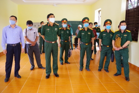 Quân khu 7: Nghiệm thu, đưa vào sử dụng Doanh trại Đại đội 19 Hóa học tại Sư đoàn 5