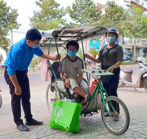 Tuổi trẻ Tân Châu với công tác phòng chống dịch bệnh Covid-19