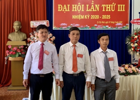 Chi bộ BQL dự án đầu tư xây dựng TP.Tây Ninh tổ chức Đại hội lần thứ III, nhiệm kỳ 2020-2025